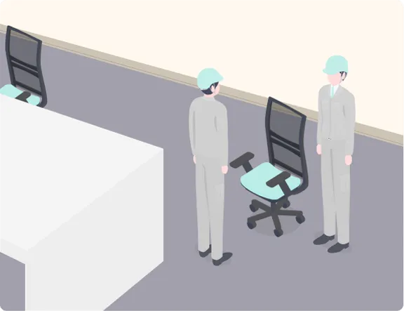 搬入設置のイメージ図