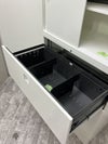 オカムラレクトラインシリーズ 3段ラテラル・引違い上下書庫 商品画像6
