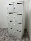 オカムラレクトラインシリーズ プッシュ錠式8人用パーソナルロッカー 商品画像2