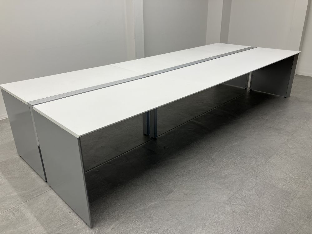 コクヨワークヴィスタ（WorkVista）シリーズ 6人用フリーアドレスデスク+ワゴンセット 商品画像1