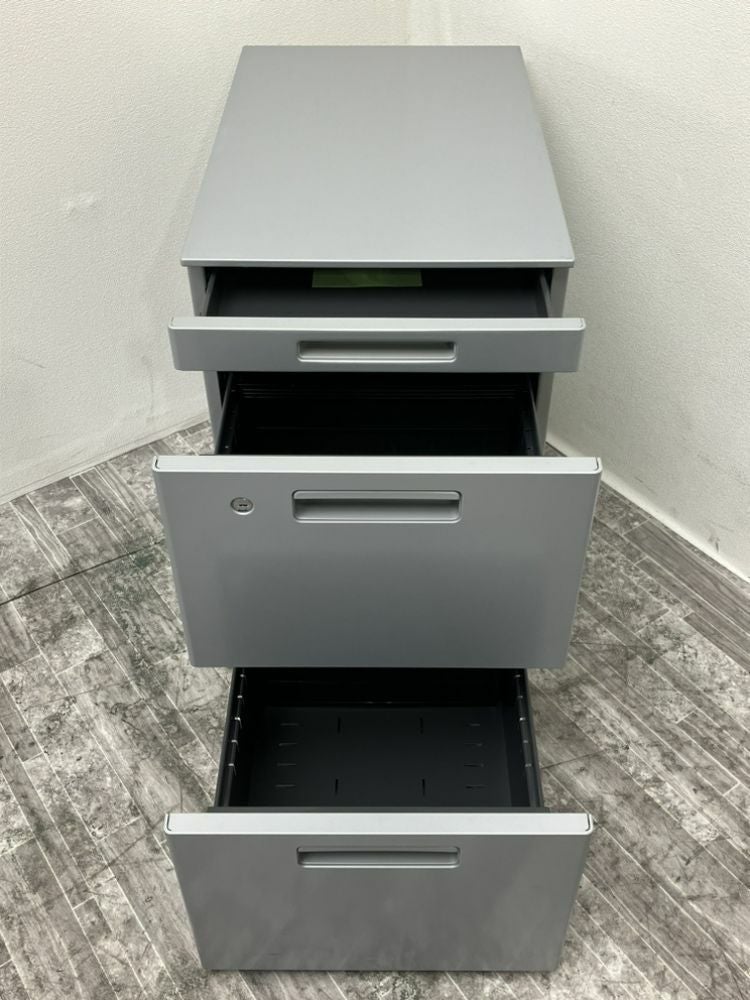 コクヨワークヴィスタ（WorkVista）シリーズ 6人用フリーアドレスデスク+ワゴンセット 商品画像8