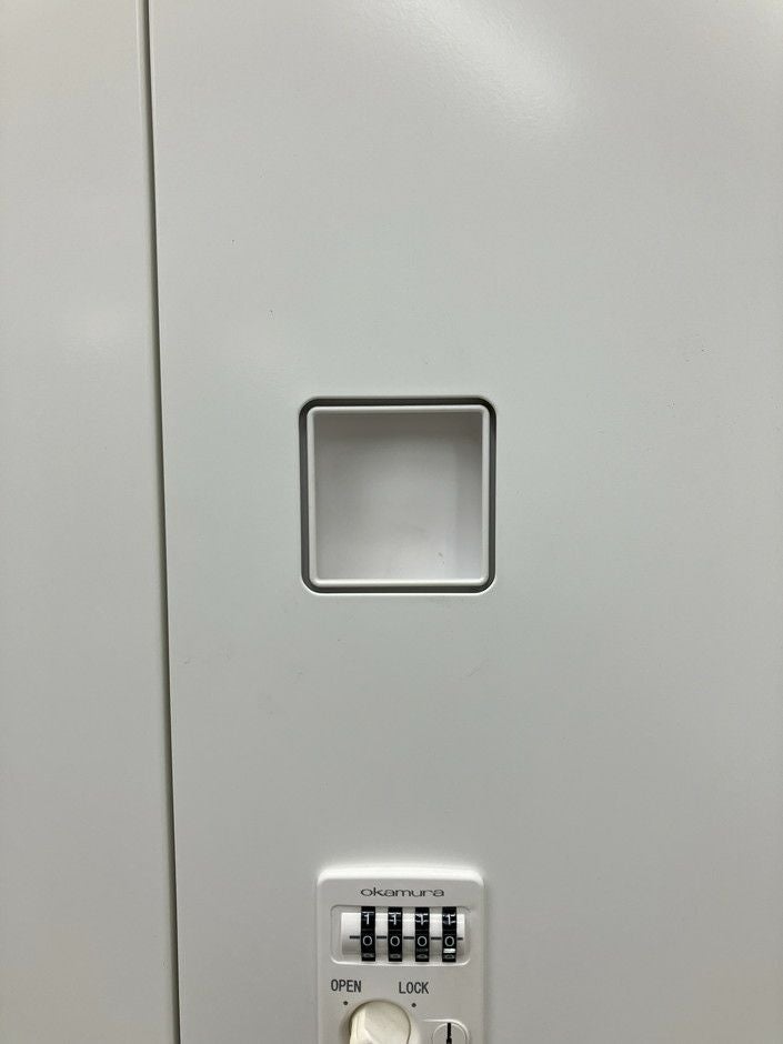 オカムラレクトラインシリーズ 両開きラテラル上下書庫 商品画像5