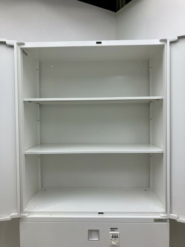 オカムラレクトラインシリーズ 両開きラテラル上下書庫 商品画像7