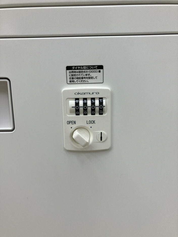 オカムラレクトラインシリーズ 両開きラテラル上下書庫 商品画像11