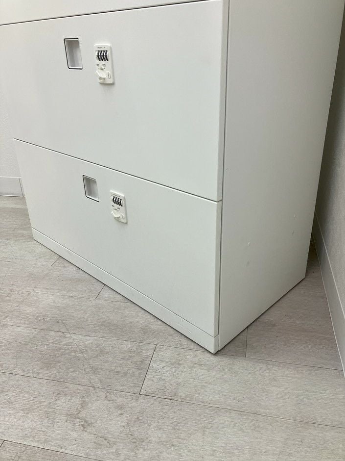 オカムラレクトラインシリーズ 両開きラテラル上下書庫 商品画像16