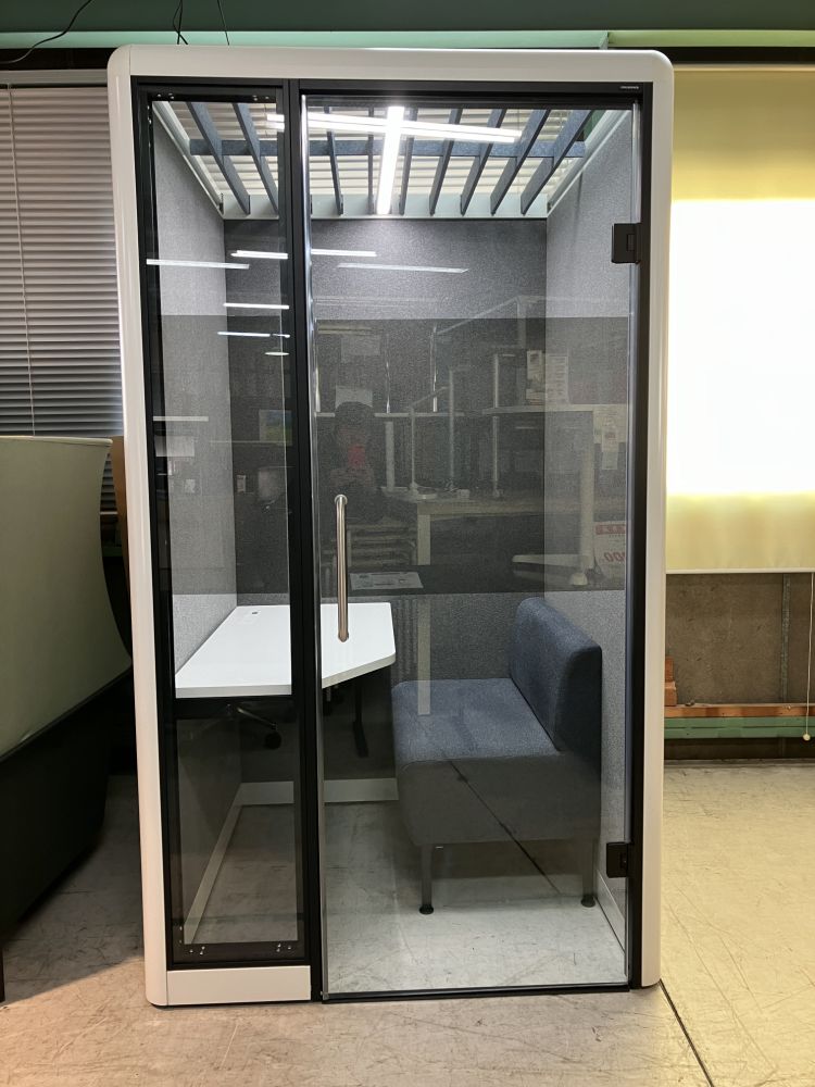 オカムラ セミクローズ型1人用ブースセット | 無限堂ネットショップ
