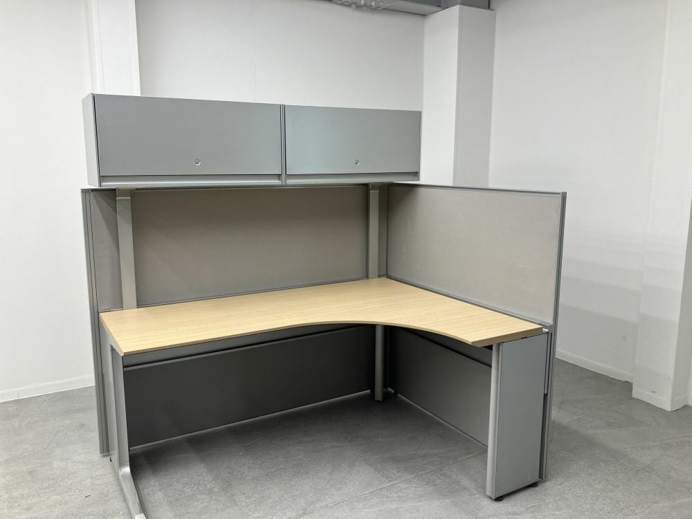 イトーキパネル・ストレージ付1540L型デスク 商品画像1