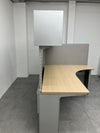 イトーキデスクパネル付き1540L型デスク 商品画像5