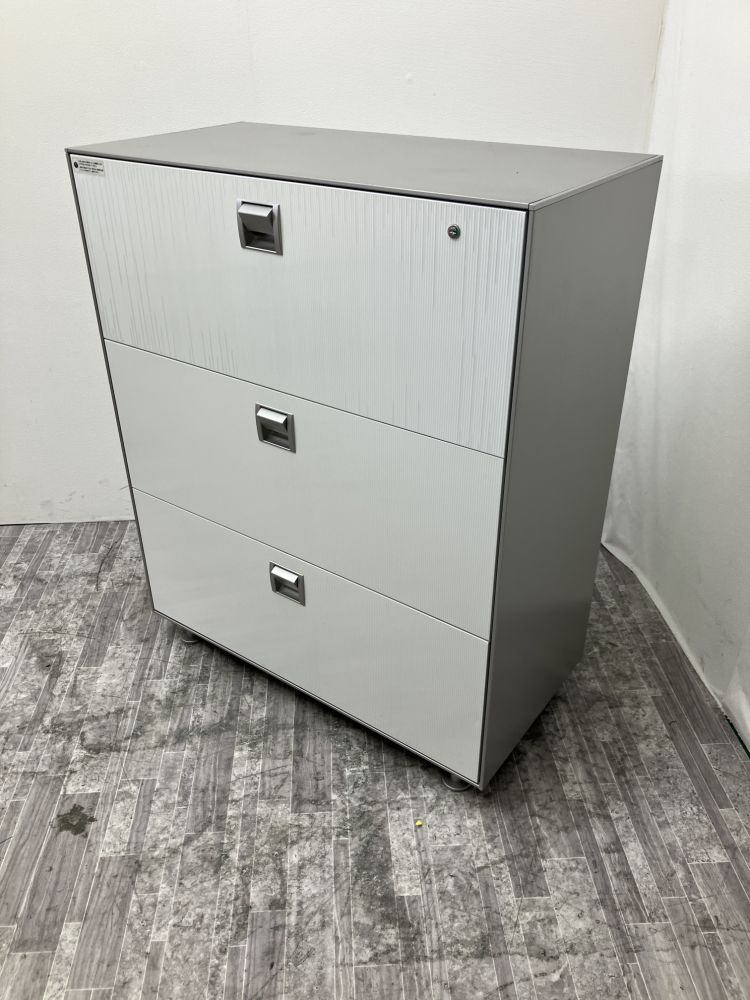 イトーキプラニティラインシリーズ 3段ラテラル書庫 商品画像2