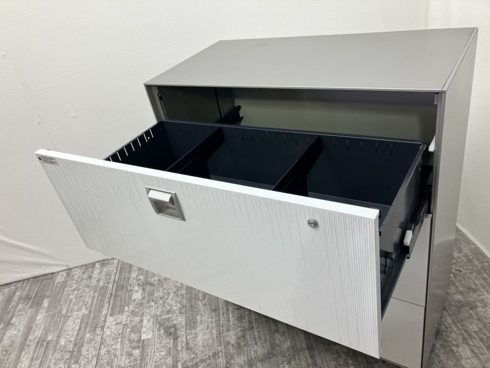 イトーキプラニティラインシリーズ 3段ラテラル書庫 商品画像4