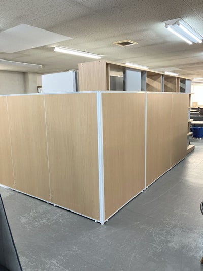 6連L型パーテーション 商品画像1