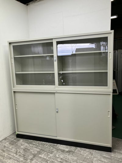 JOINTEX（ジョインテックス）引違い・ガラス引違い上下書庫 商品画像1