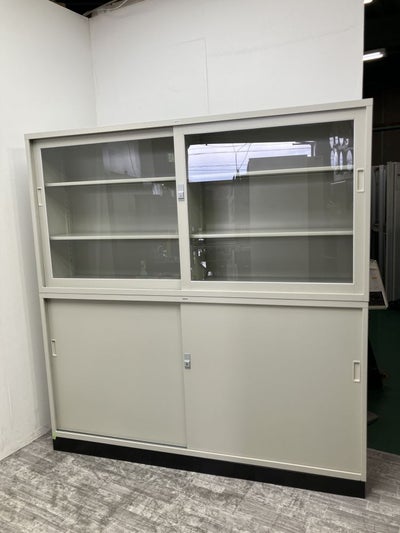 JOINTEX（ジョインテックス）引違い・ガラス引違い上下書庫 商品画像1