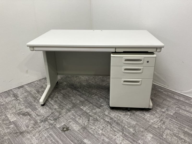 プラス1200平デスク＋ワゴンセット 商品画像1