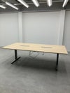 オカムラSwift(スイフト)シリーズ 電動昇降式2400ミーティングテーブル 商品画像1