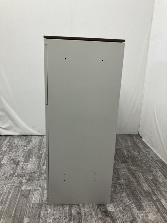オカムラレクトラインシリーズ 天板付3段ラテラル書庫 商品画像7