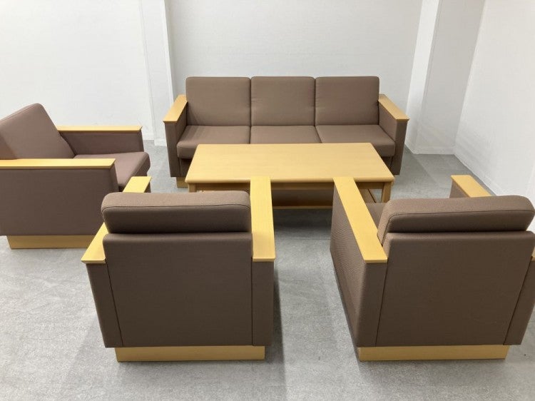 コクヨサンタフェ4シリーズ 応接5点セット 商品画像2