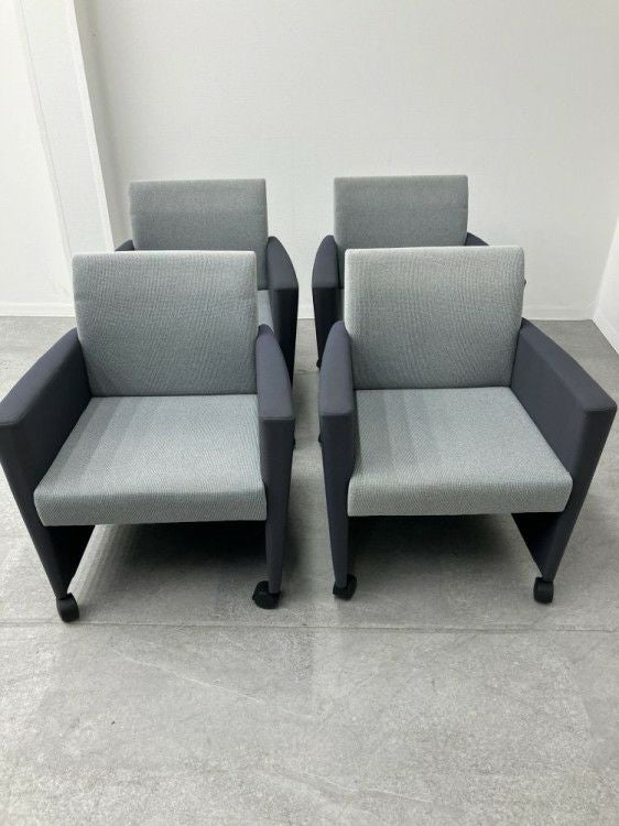 ウチダ（内田洋行）応接会議チェア4脚セット 商品画像2