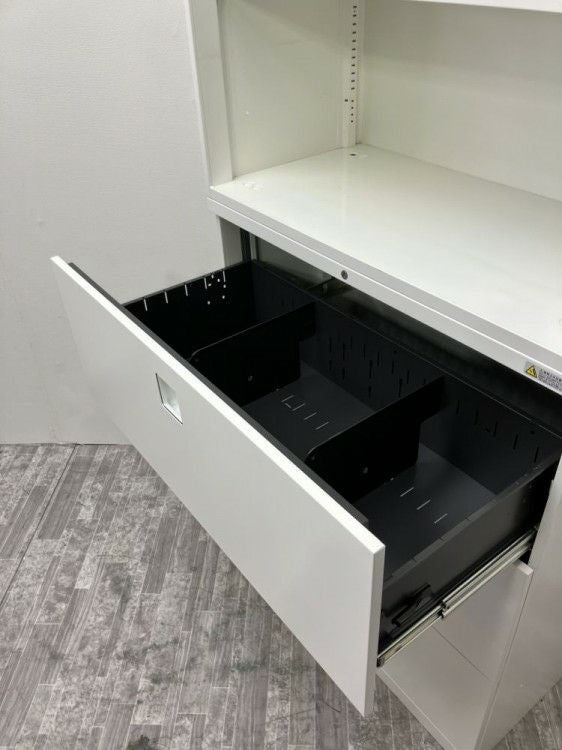 オカムラレクトラインシリーズ 3段ラテラル・オープン上下書庫 商品画像5