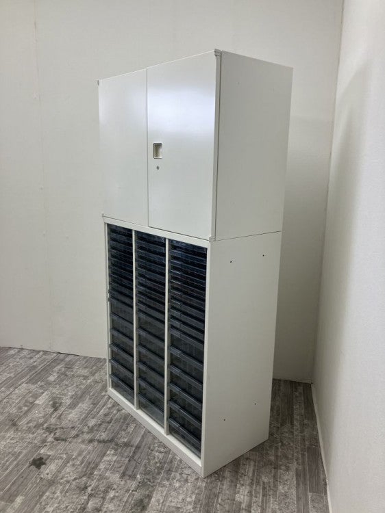 オカムラレクトラインシリーズ A4クリアケース・両開き上下書庫 商品画像3