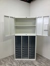 オカムラレクトラインシリーズ A4クリアケース・両開き上下書庫 商品画像6
