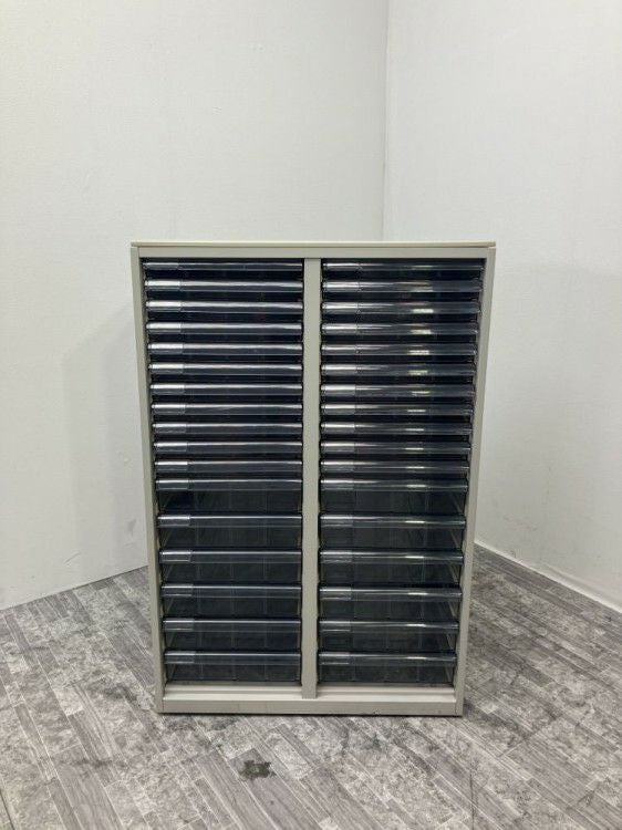 オカムラ天板付きB4クリアケース書庫	 商品画像1