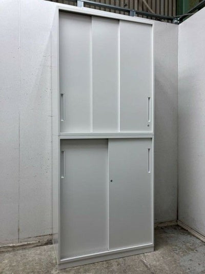 ウチダ（内田洋行）HS(ハイパーストレージ)シリーズ スライド上下書庫 商品画像1