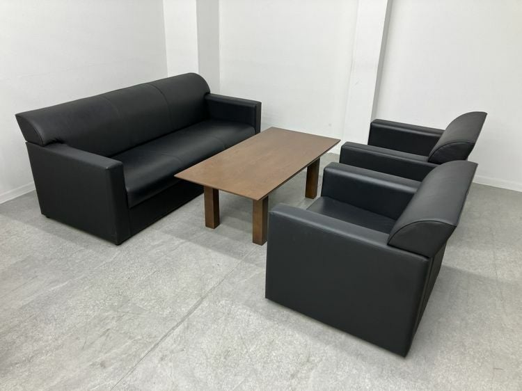 応接セット イトーキ 送料無料有 ソファーセット 送料無料】 ITOKI(イトーキ) 応接家具L20シリーズ ソファ 木部オーク