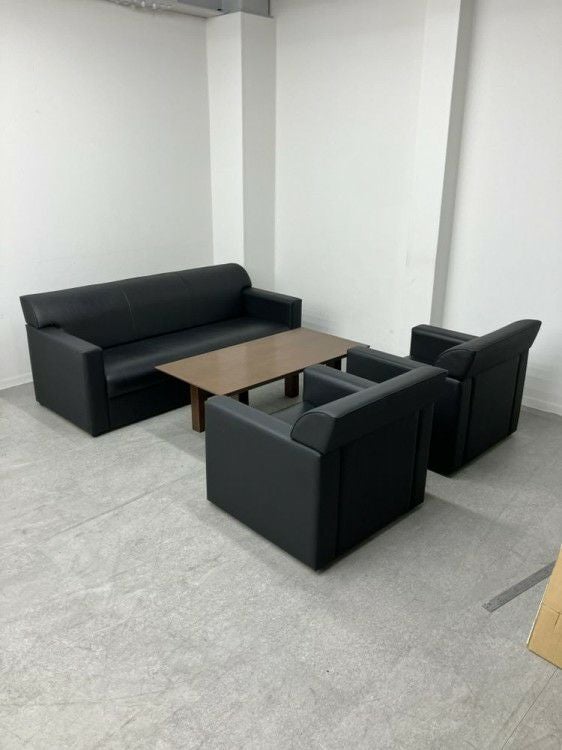 ウチダ（内田洋行）応接4点セット 商品画像2