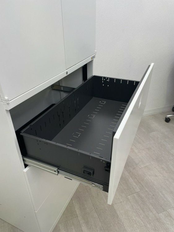 オカムラレクトラインシリーズ 両開きラテラル上下書庫 商品画像9