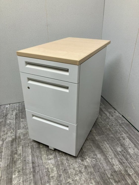ウチダ（内田洋行）SCAENA（スカエナ）シリーズ 3段脇机 商品画像1