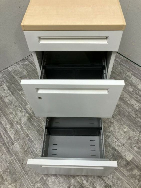 ウチダ（内田洋行）SCAENA（スカエナ）シリーズ 3段脇机 商品画像5