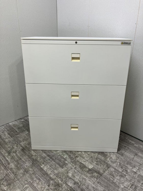 オカムラ 天板付3段ラテラル書庫 4B3SZC ZA75| 無限堂ネットショップ