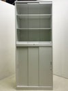 オカムラレクトラインシリーズ ガラススライド上下書庫 商品画像2
