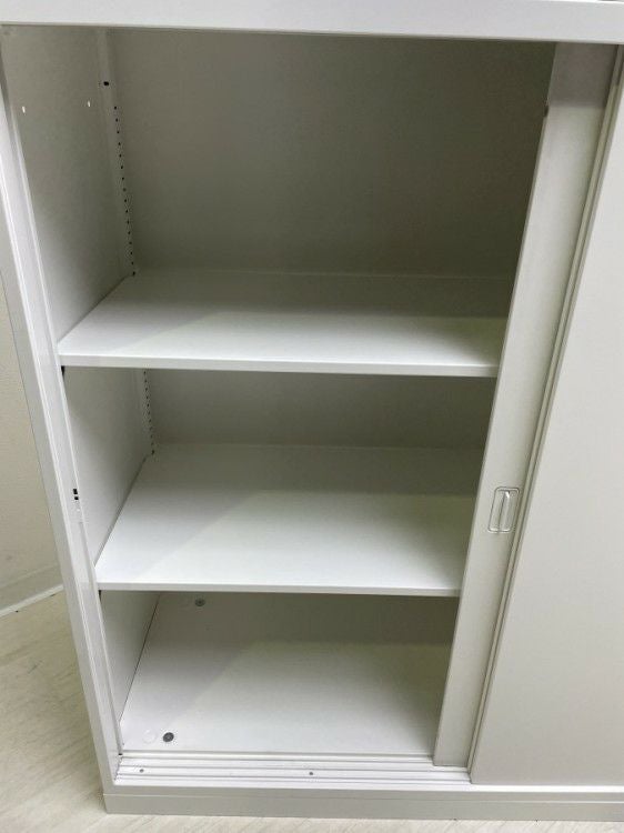 オカムラレクトラインシリーズ ガラススライド上下書庫 商品画像7