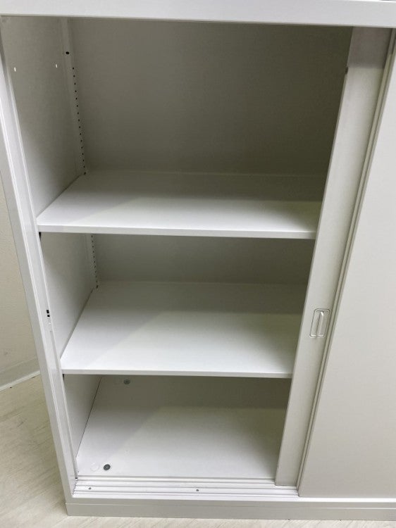 オカムラレクトラインシリーズ ガラススライド上下書庫 商品画像7