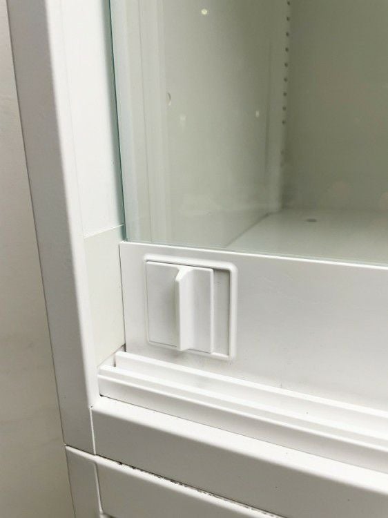 オカムラレクトラインシリーズ ガラススライド上下書庫 商品画像9