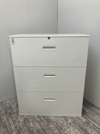 ナイキ天板付3段ラテラル書庫 商品画像1