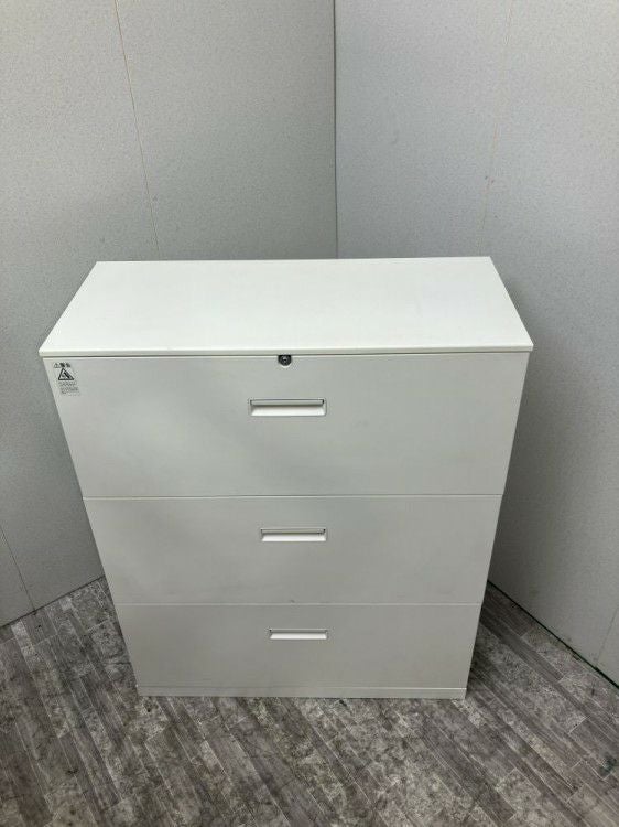 ナイキ天板付3段ラテラル書庫 商品画像3