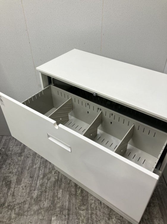 ナイキ天板付3段ラテラル書庫 商品画像4