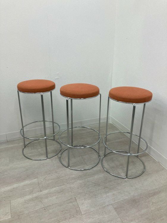 コクヨCK-750シリーズ ハイスツール3脚セット 商品画像1