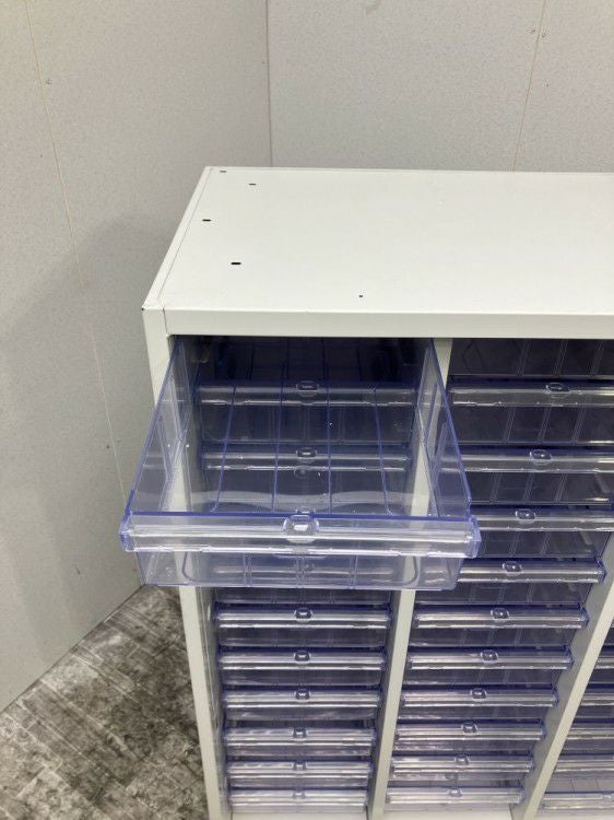 プラスL6シリーズ 扉付き天板付クリアケース書庫 商品画像4