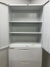 ウチダ（内田洋行）HS(ハイパーストレージ)シリーズ 3段ラテラル・両開き上下書庫 商品画像3