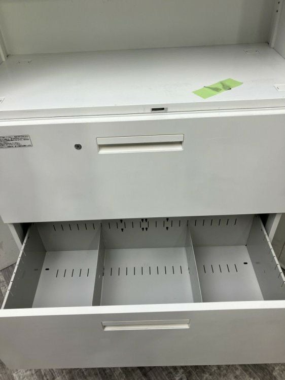 ウチダ（内田洋行）HS(ハイパーストレージ)シリーズ 3段ラテラル・両開き上下書庫 商品画像6