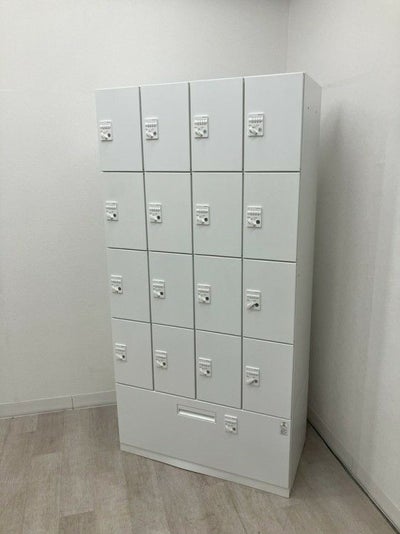 コクヨEDIA(エディア)シリーズ 16人用ロッカー+下段ラテラル書庫 商品画像1