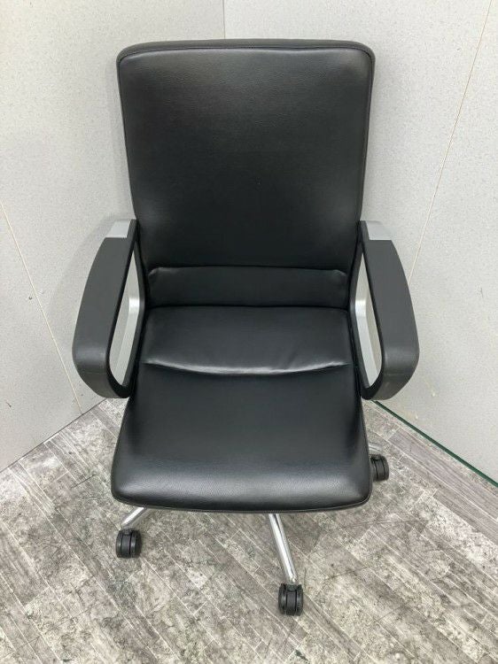 井上金庫固定肘付マネジメントチェア 商品画像3