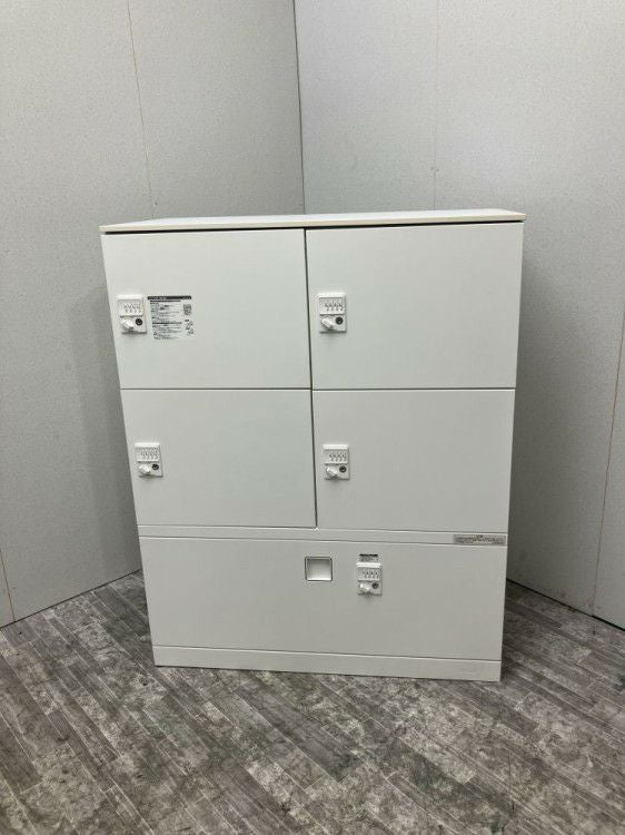 オカムラレクトラインシリーズ 天板付ラテラル・4人用パーソナルロッカー	 商品画像1