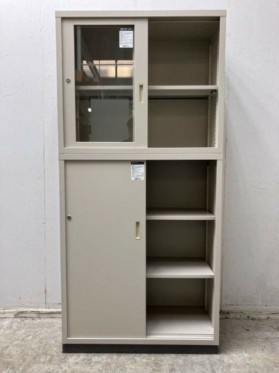 コクヨガラススライド上下書庫 商品画像3