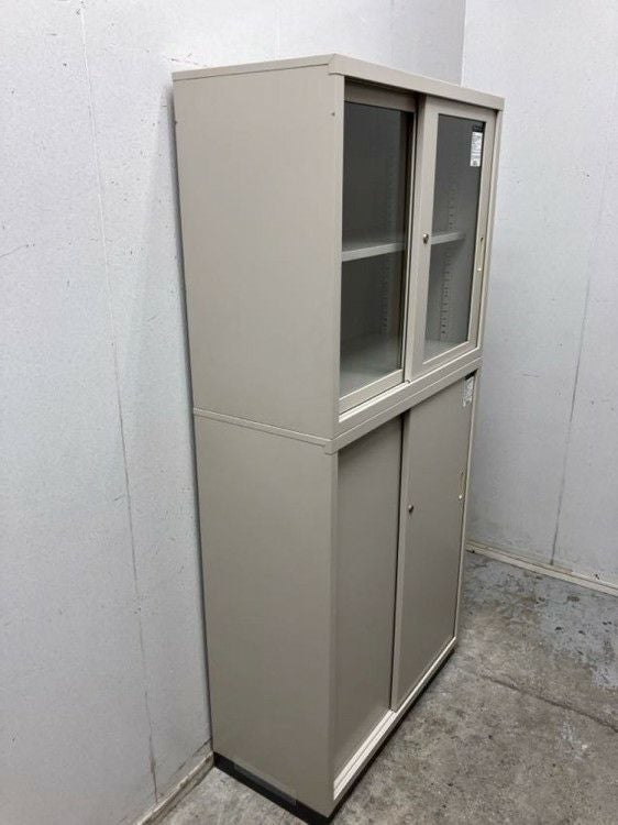 コクヨガラススライド上下書庫 商品画像7