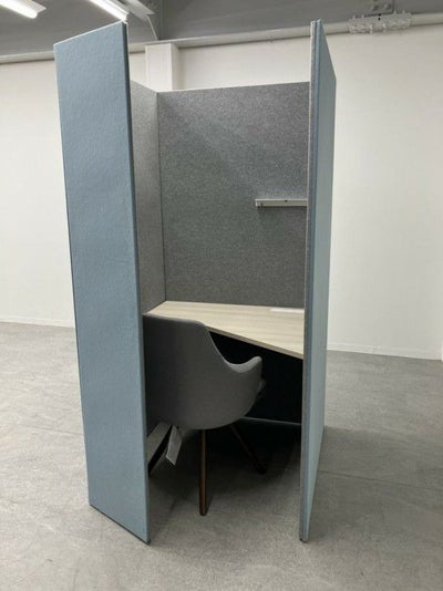 オカムラドレープシリーズ 1人用ワークブース 商品画像1